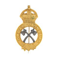 Pugri badge, officer, 28th Bombay Pioneers, 1901-1903