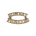 Shoulder title, 28th (Pioneer) Regiment of Bombay Infantry, 1888-1901