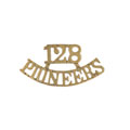 Shoulder title, 128th (Pioneer) Regiment of Bombay Infantry, 1903-1922