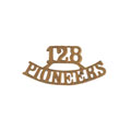Shoulder title, 28th (Pioneer) Regiment of Bombay Infantry, 1903-1922