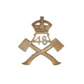 Cap badge, officer, 48th Pioneers, 1901-1922