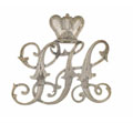 Sabretache ornament, 1st Scinde Horse, 1839-1860