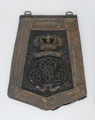 Officer's sabretache, 4th (or The Queen's Own) Regiment of (Light) Dragoons, 1815 (c)
