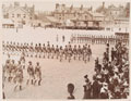 New South Wales Lancers marching past the Duke of Connaught, Chelsea Barracks, Diamond Jubilee, 1897