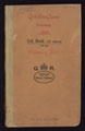 Discharge book, Royal Munster Fusiliers, 1922