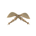 Cap badge, 71st Coorg Rifles, 1903-1904