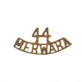 Shoulder title, 44th Merwara Infantry, 1903-1922