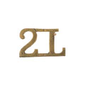 Shoulder title, 2nd Lancers (Gardner's Horse), 1903-1922