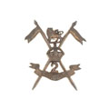 Collar badge, officer, 2nd Lancers (Gardner's Horse), 1922-1935