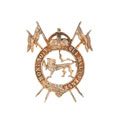 Cap badge, officer, 2nd Royal Lancers (Gardner's Horse), 1935-1950