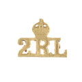 Shoulder title, 2nd Royal Lancers (Gardner's Horse), 1935-1947