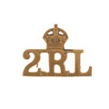 Shoulder title, 2nd Royal Lancers (Gardner's Horse), 1935-1950