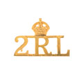 Shoulder title, 2nd Royal Lancers (Gardner's Horse), 1935-1950