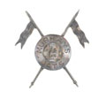 Cap badge, officer, 14th Bengal Lancers (Murray's Jat Horse)s, 1901-1903