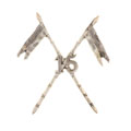 Waistbelt badge, 15th (Cureton's Multani) Regiment of Bengal Cavalry, 1890-1922