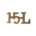Shoulder title, 15th Lancers (Cureton's Multanis), 1903-1922