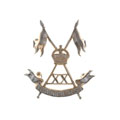 Cap badge, officer, 20th Lancers, 1922-1947