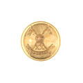 Button, officer, 20th Lancers, 1922-1947