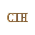 Shoulder title, 38th Central India Horse, 1903-1906