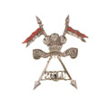 Cap badge, full dress, 26th Prince of Wales's Own Light Cavalry, 1906-1910