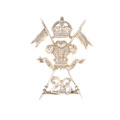Waistbelt badge, 26th Prince of Wales's Own Light Cavalry, 1906-1910