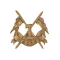 Shoulder title, 1st Madras Lancers, 1886-1901
