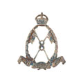 Collar badge, officer, 8th King George's Own Light Cavalry, 1922-1950