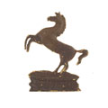 Officer's cap badge, 20th Deccan Horse, 1903-1922
