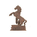 Cap badge, 20th Deccan Horse, 1903-1922