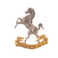 Officer's cap badge, 20th Deccan Horse, 1903-1922