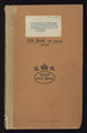 Discharge book, Royal Munster Fusiliers, 1922