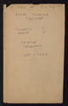 Discharge book, Royal Munster Fusiliers: Deaths, 1931-1939