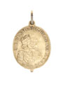 Replica of a medal awarded to Sir Robert Welch by King Charles I on 1 June 1643