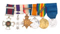 Medal group, Lieutenant Colonel Michael Charles Cooper Harrison, Royal Irish Regiment, 1914-1918