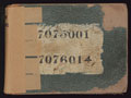 Enlistment book, Royal Dublin Fusiliers, 1920-1922: Army numbers 7075001-7076014