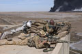 Snipers attached to 1st Battalion, The Irish Guards, Basra, March 2003