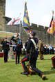 HRH The Duke of Kent presents new colours to the 5th Battalion, Royal Regiment of Fusiliers, Alnwick Castle, 2015