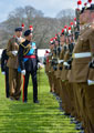 HRH The Duke of Kent inspects 1st Battalion, Royal Regiment of Fusiliers, Tidworth, 2016