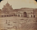 The place in which General Neil was killed in the Chinese Bazaar, Lucknow, 1858