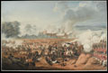 Attack on the British Squares by French Cavalry, Battle of Waterloo, 1815