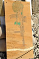 Part of a memorial to casualties in Helmand Province, Afghanistan, 2011
