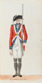 'Caernarfon', Caernarfonshire Militia , 1780 (c).