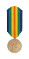 Allied Victory Medal 1914-19, Corporal James McCarthy, Royal Irish Regiment