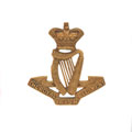 Cap badge, other ranks, Royal Irish Regiment, 1900 (c)