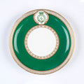 Coffee cup saucer, 4th West India Regiment, 1862 (c)