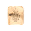 Shoulder belt plate, officer, Chirk Hundred Volunteers, Denbighshire, 1803-1814