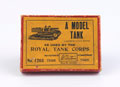 Model vehicle box, Carden Loyd carrier, W Britain, 1938 (c)