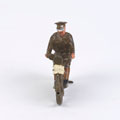 Model soldier, William Britain Limited, despatch rider, Motor Cycle Corps, 1935 (c)