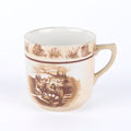 'What time do they feed the sea-lions, Alf?', Bairnsfather Ware tea cup, 1919 (c)