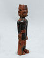 Carved figure of a sergeant of the King's African Rifles, 1917 (c)